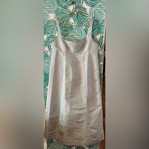 DÔEN Heirloom Celina Silk Dress frost XL NWT